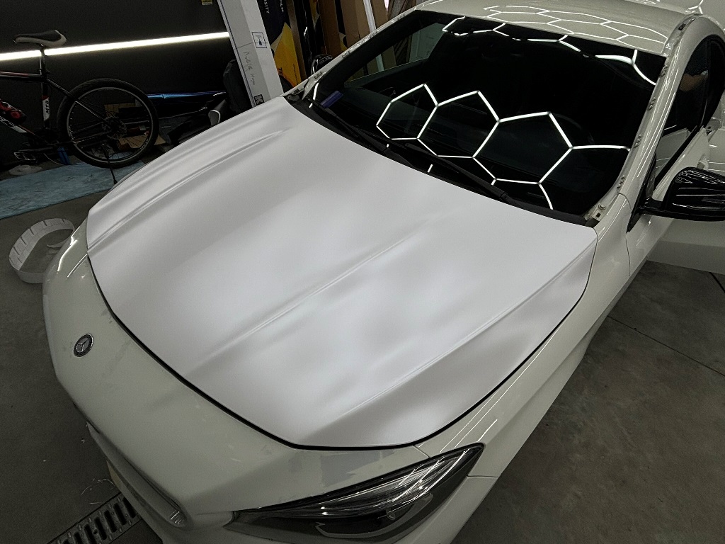 Mercedes-Benz CLA – Стайлинг автомобиля виниловой пленкой TeckWrap